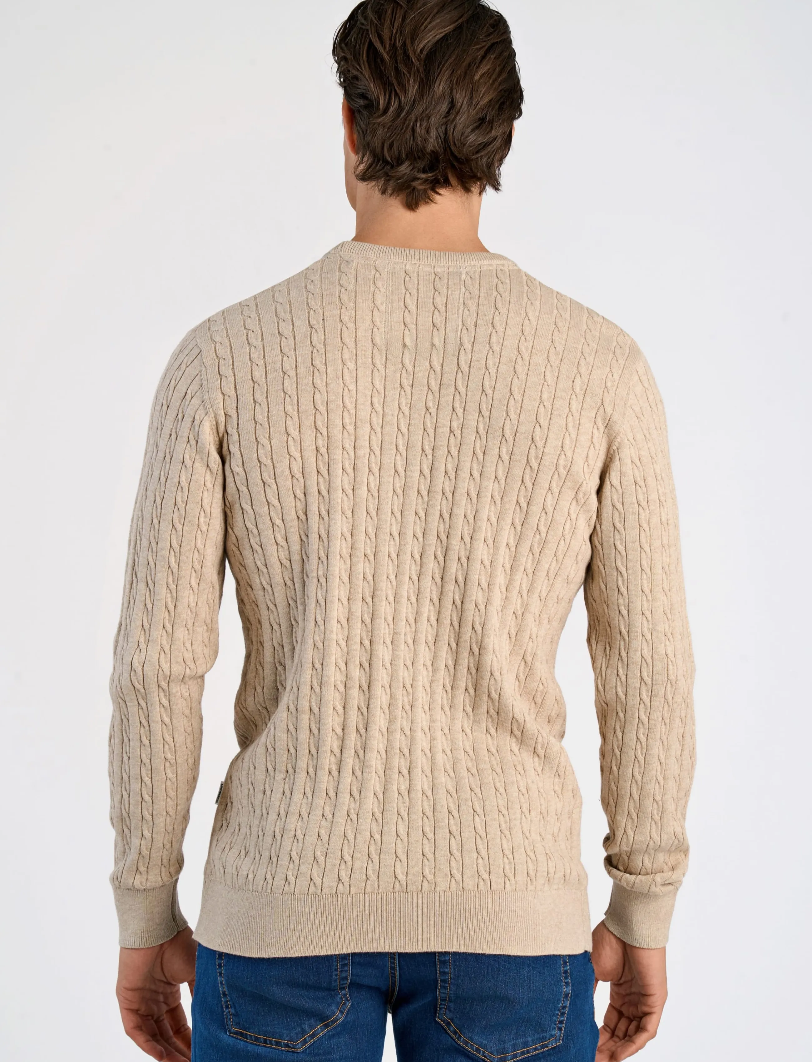 Lindbergh - Knit - rundhals - off white mel - 4
