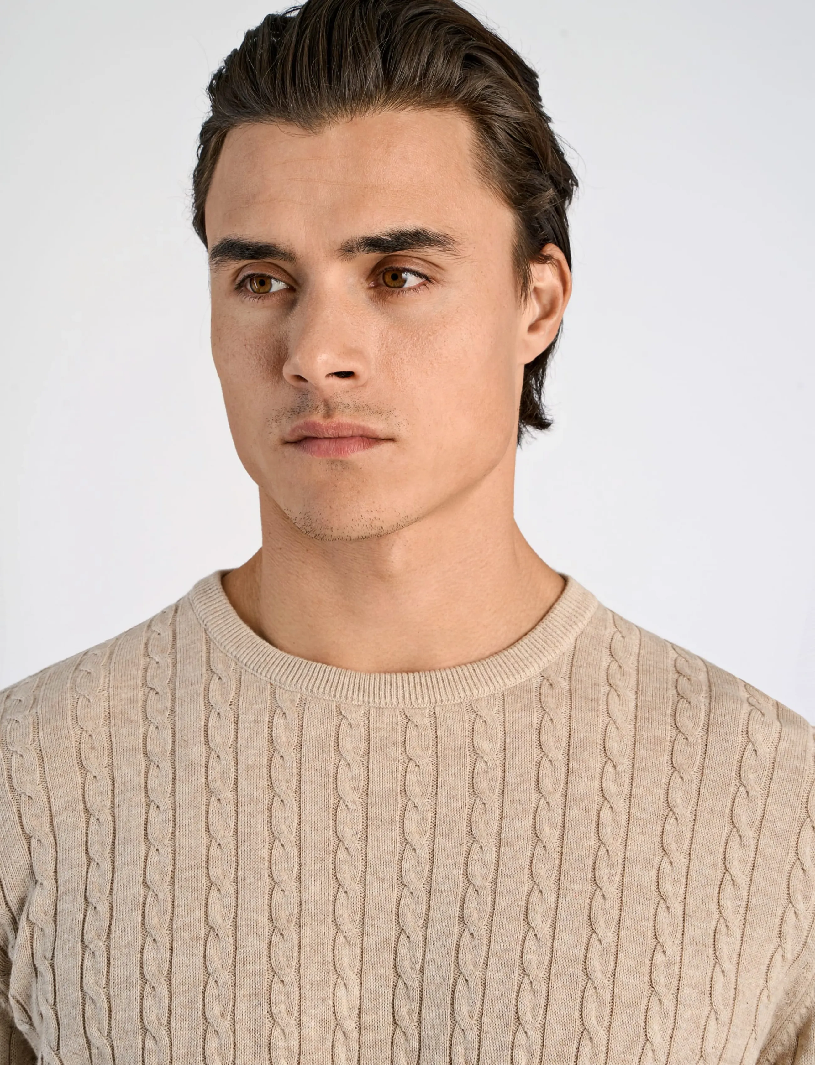 Lindbergh - Knit - rundhals - off white mel - 5