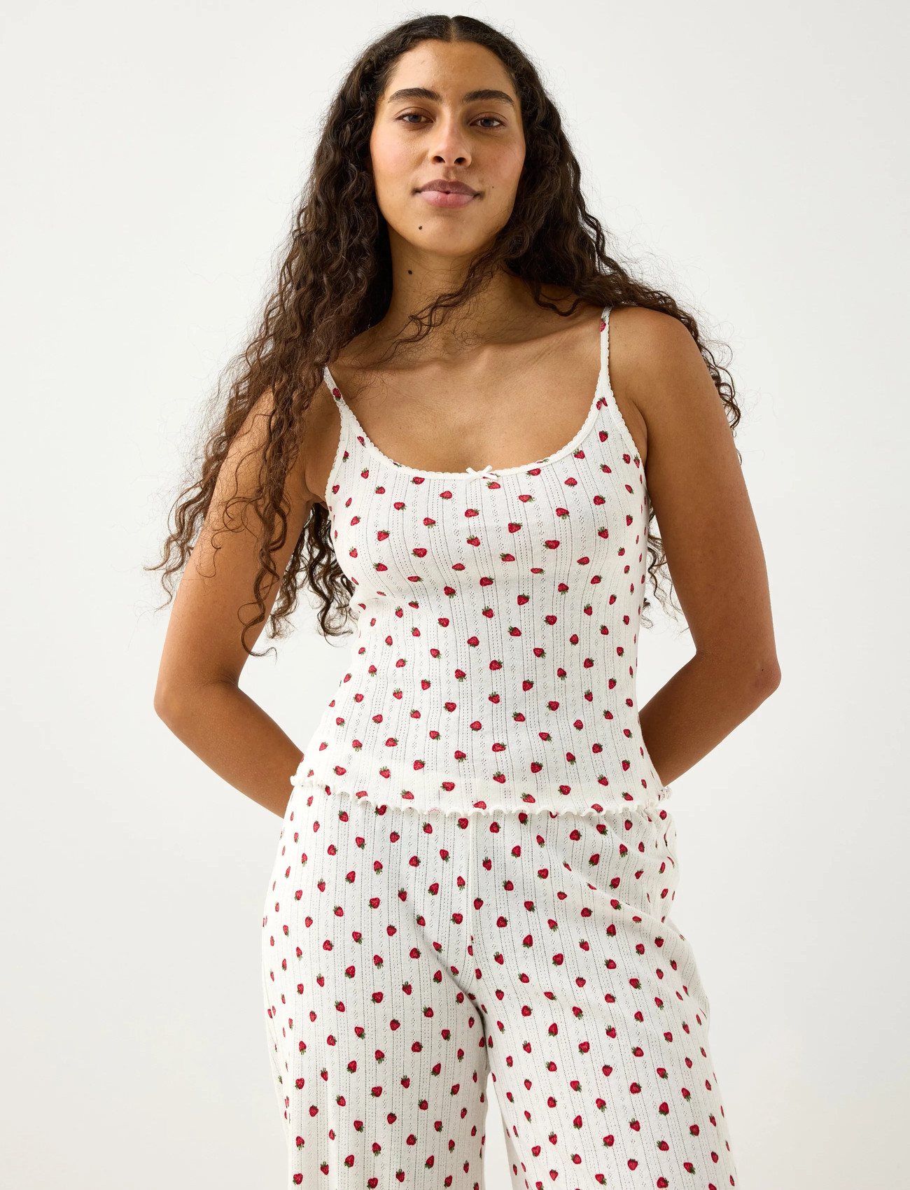 Lindex Pyjama Top In Pointelle - - S 2