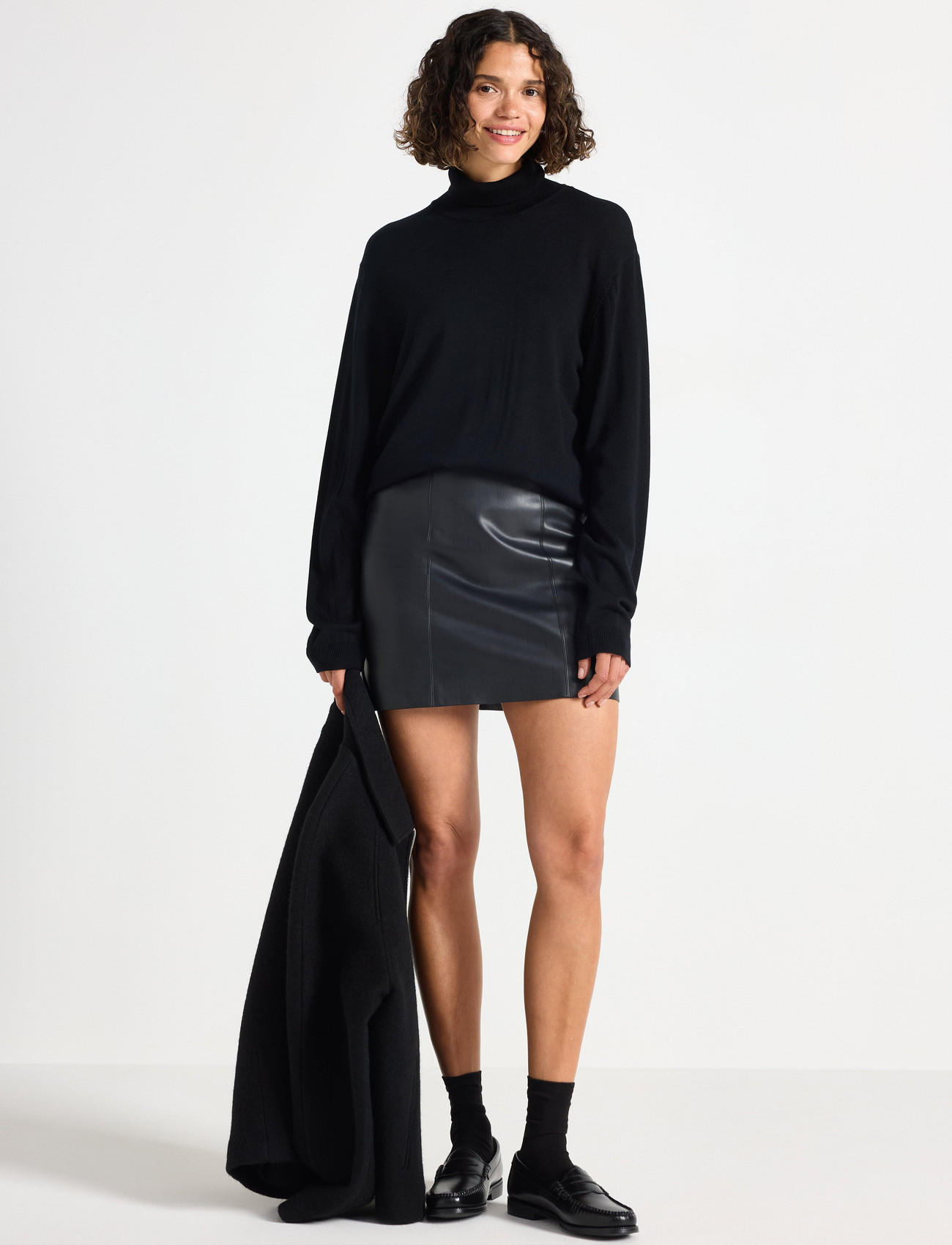 Lindex Skirt Cissi - Black - 34