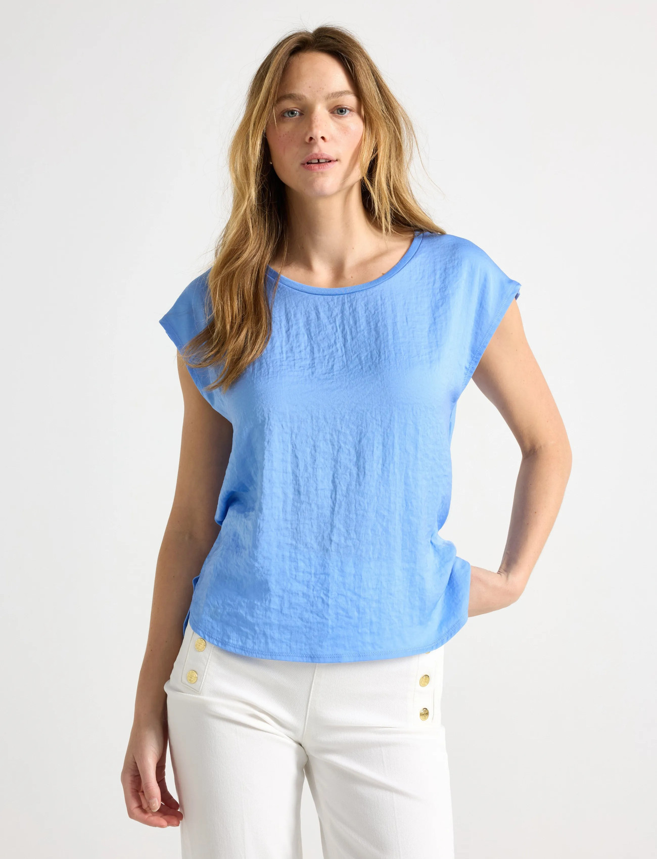 Lindex Top Natalie - Blue - S 2