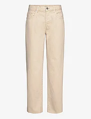 Lindex - Trouser Sia twill cropped - straight jeans - beige - 0