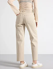 Lindex - Trouser Sia twill cropped - straight jeans - beige - 3