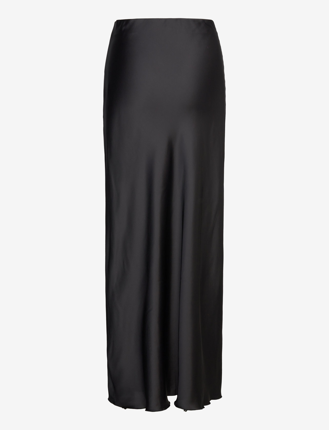 Lindex - Maxi skjørt i sateng - maksiseelikud - black - 2