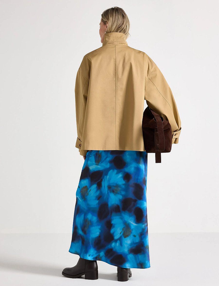 Lindex - Skirt Mary - satiinseelikud - blue - 3