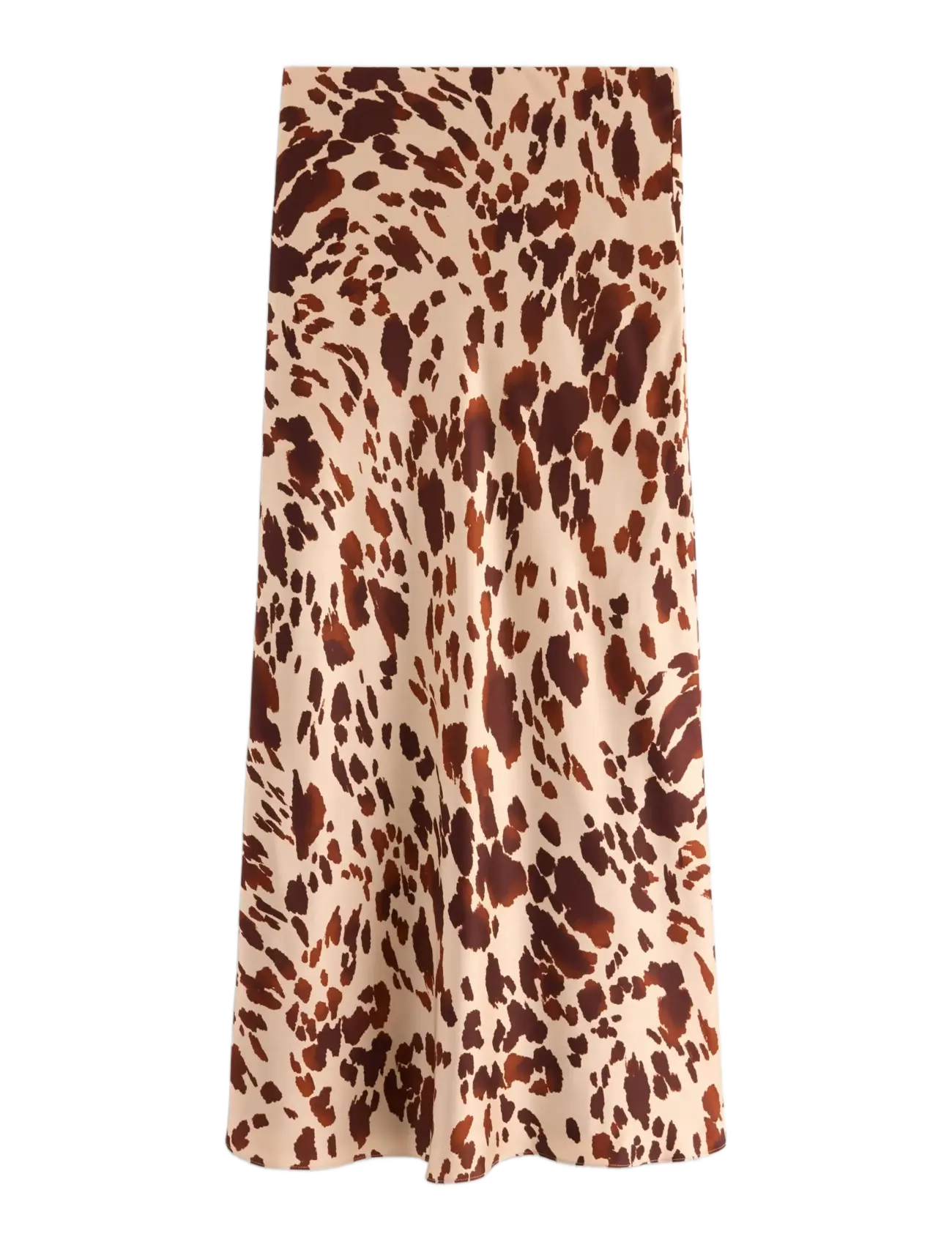 Lindex Skirt Mary - Maxi skirts - BROWN / beige