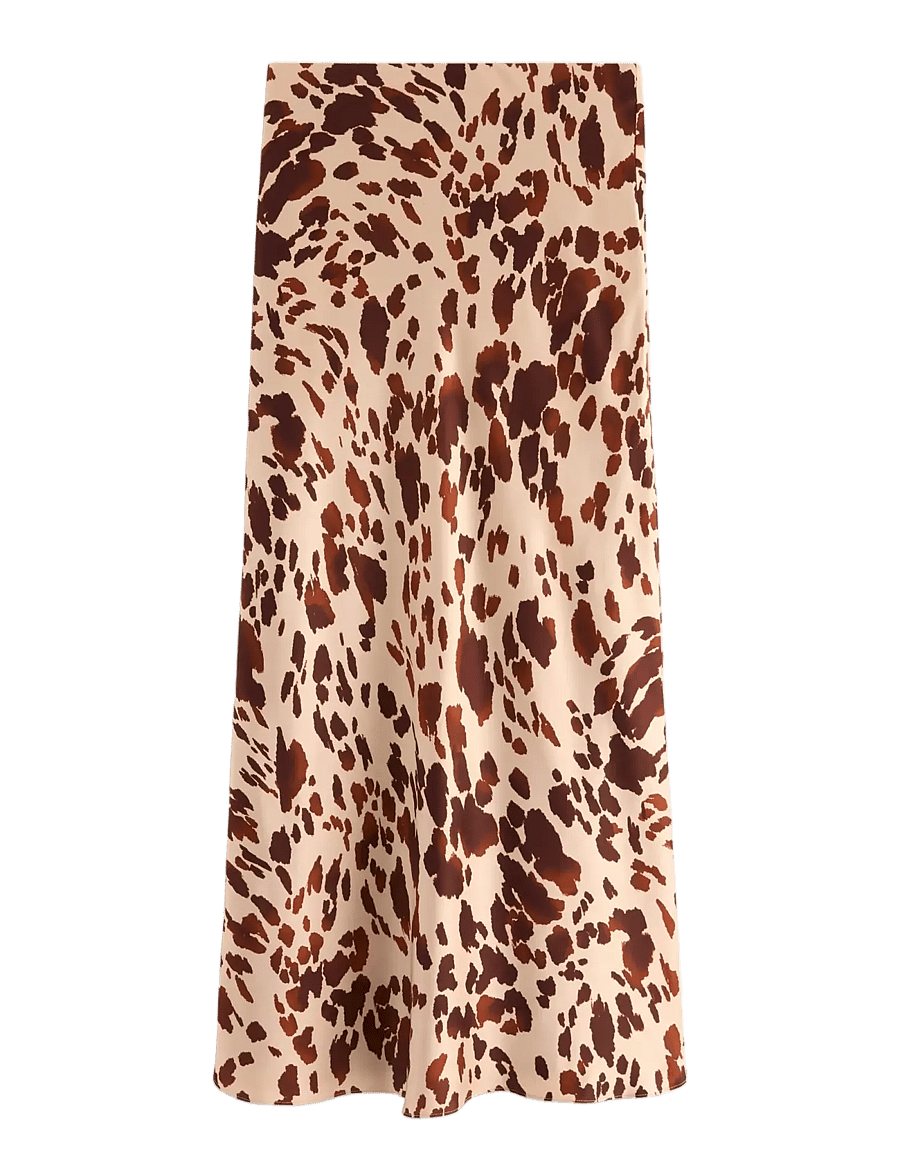 Lindex - Skirt Mary - satinkjolar - brown - 1