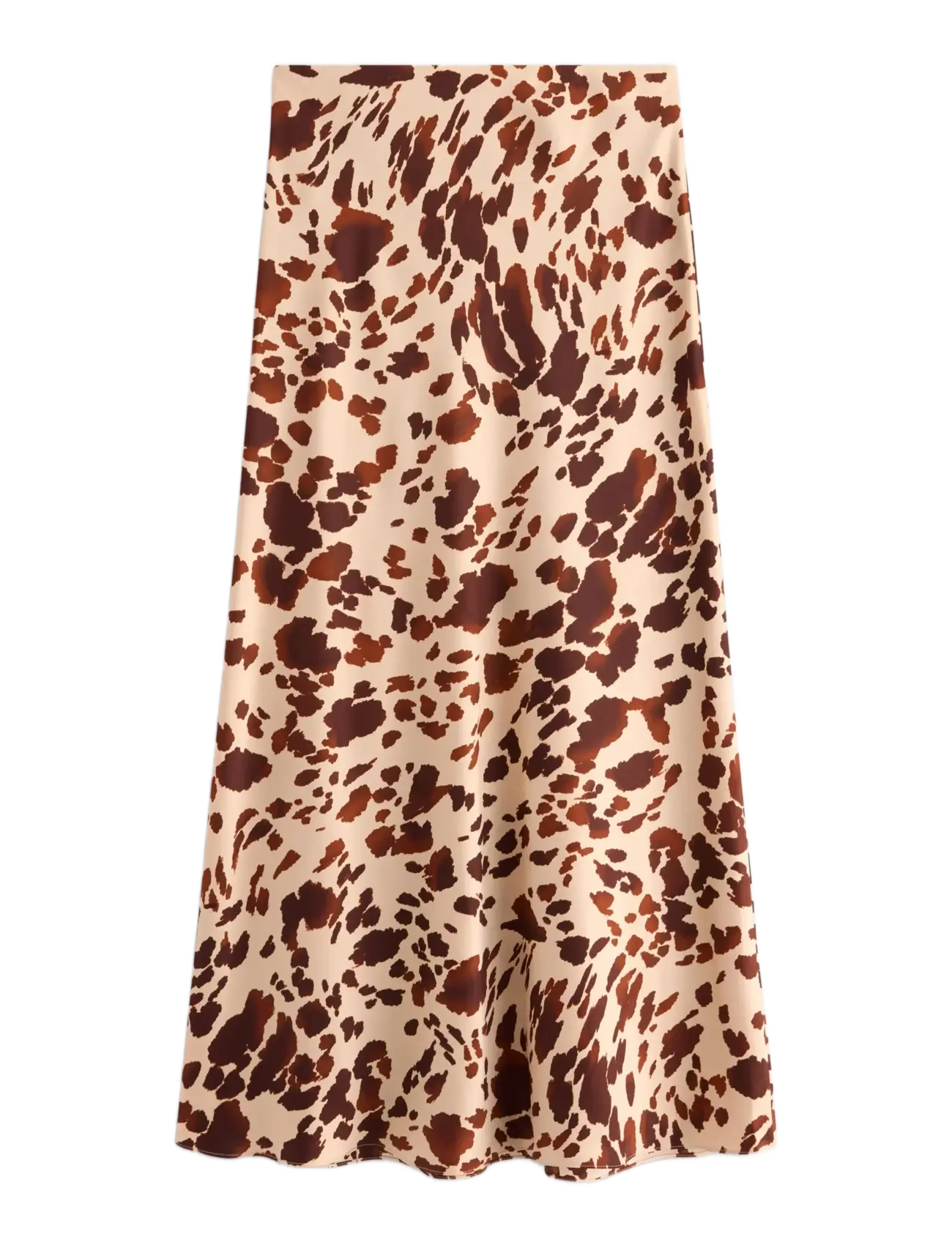 Lindex - Skirt Mary - satiinist seelikud - brown - 2