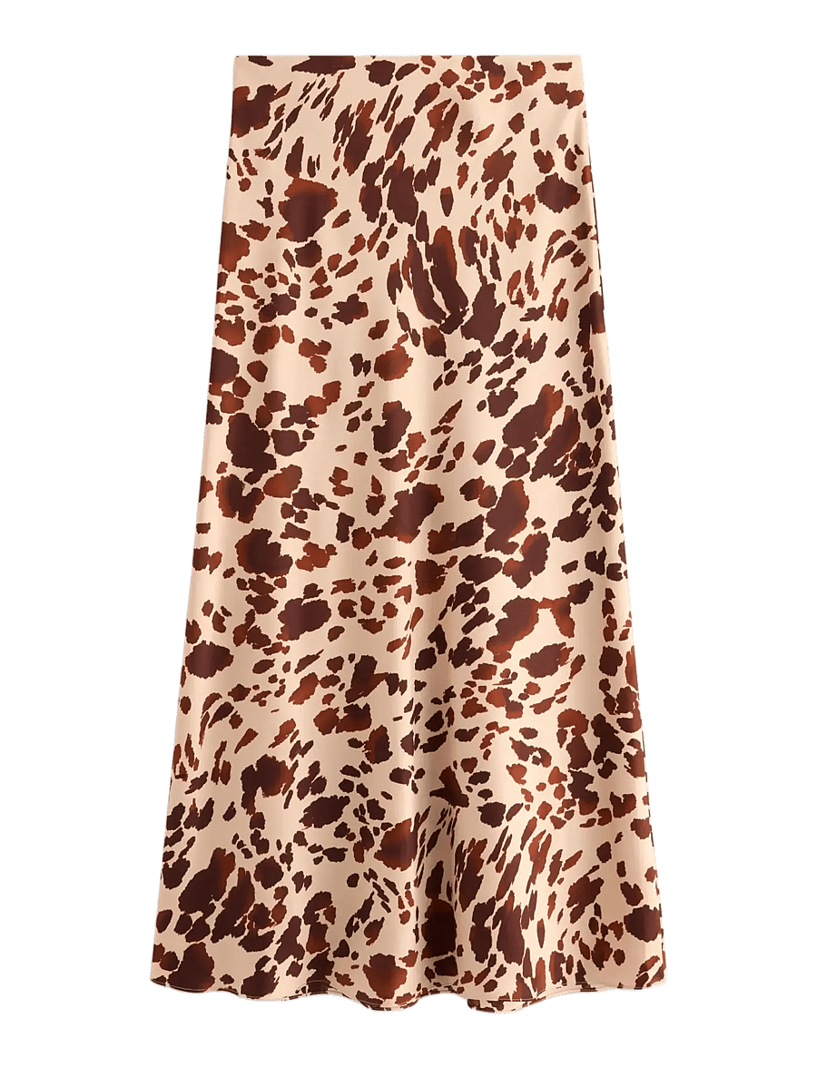 Lindex - Skirt Mary - satinkjolar - brown - 2
