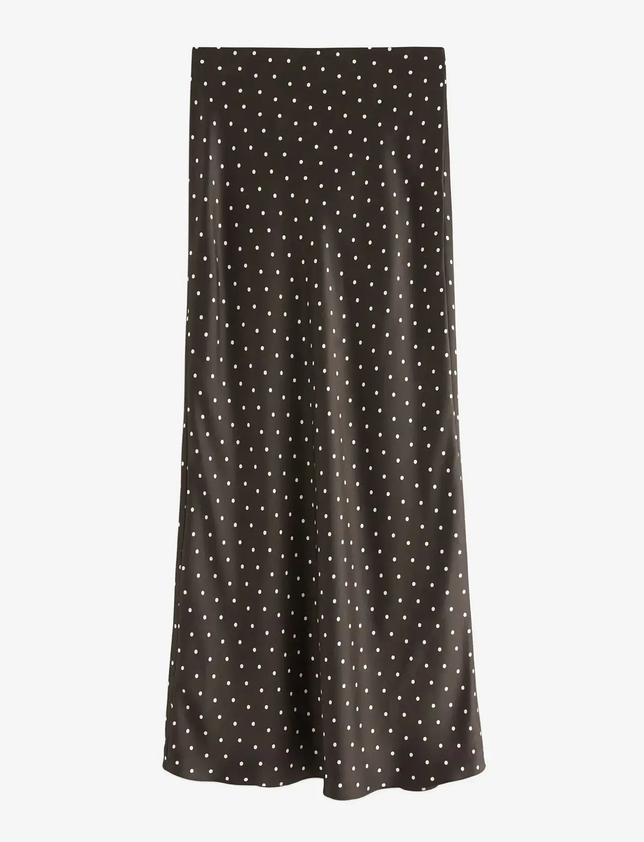 Lindex - Skirt Mary - satin skirts - dark brown - 1
