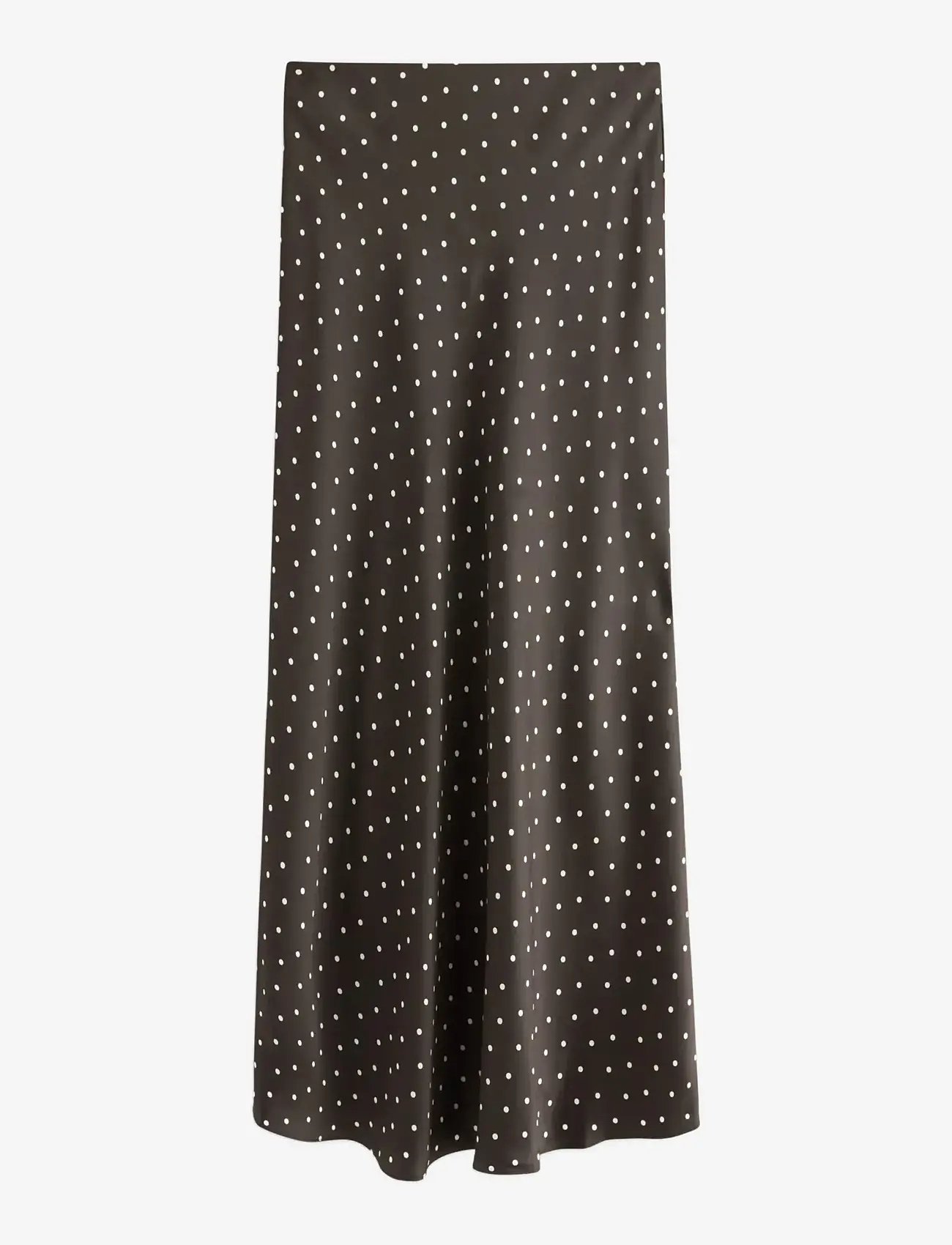 Lindex - Skirt Mary - satin skirts - dark brown - 2