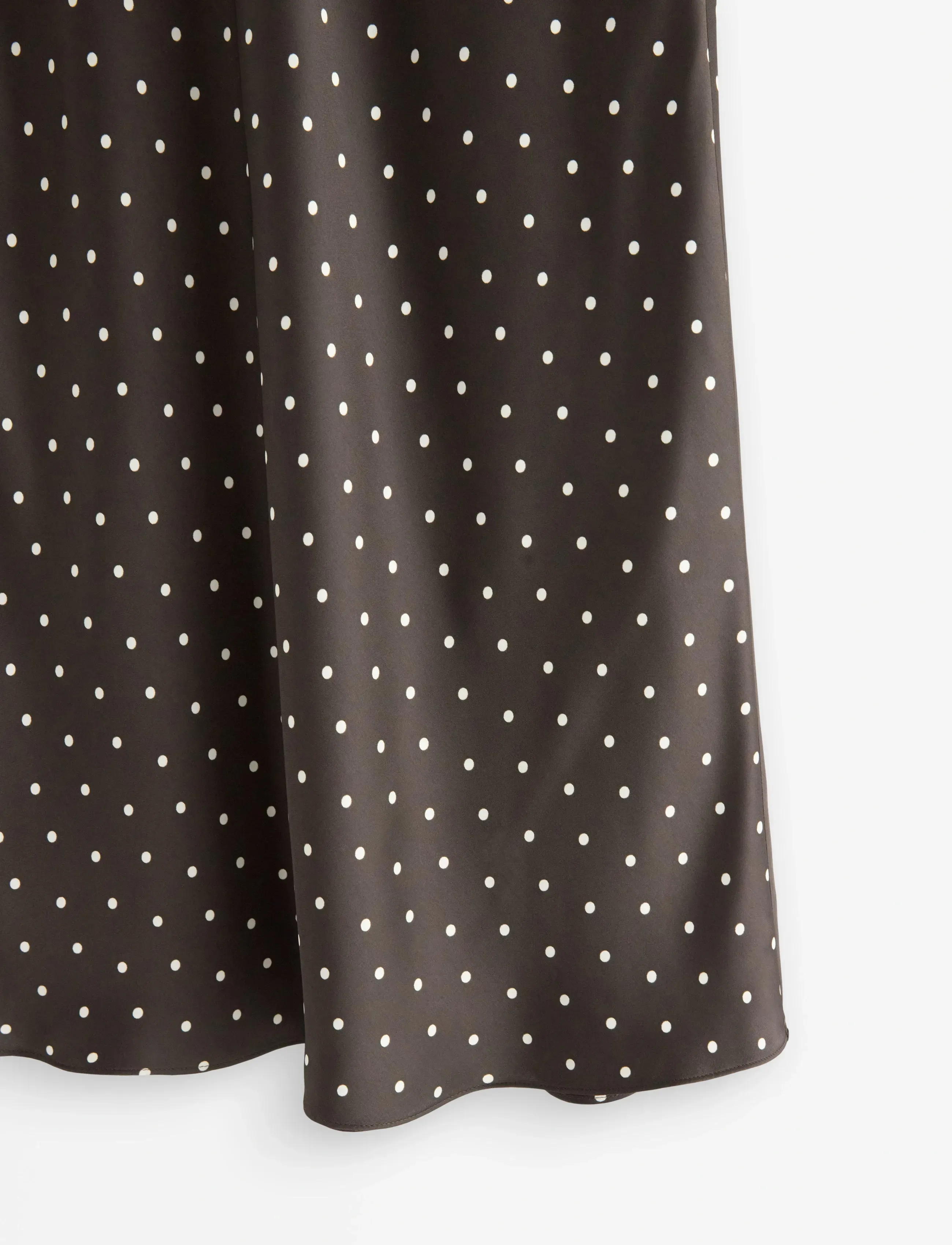 Lindex - Skirt Mary - satinkjolar - dark brown - 5