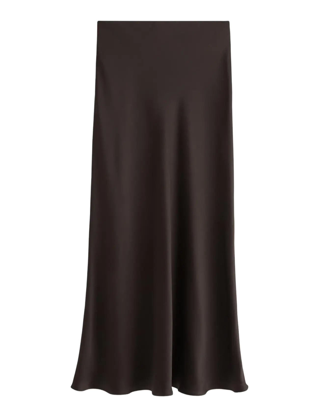 Lindex - Skirt Mary - satinkjolar - dark brown - 2