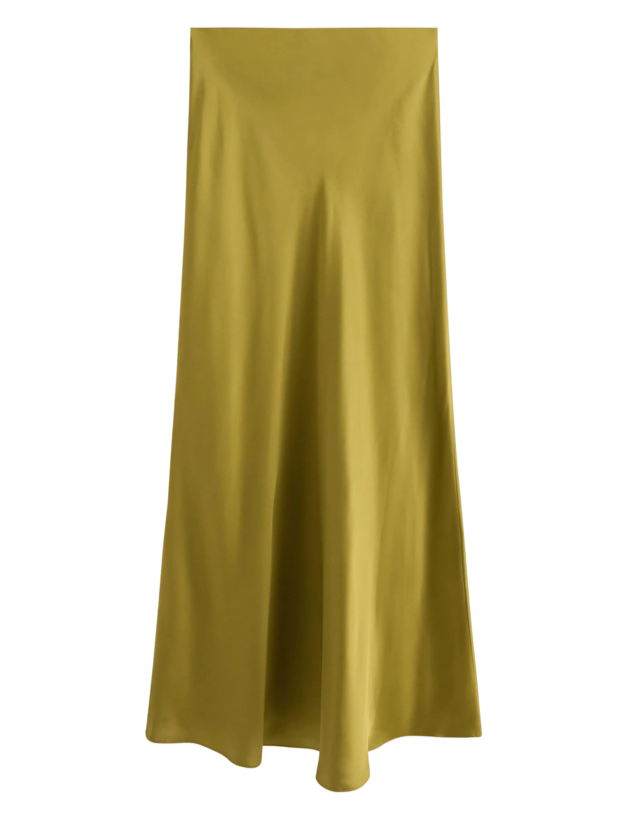 Lindex - Skirt Mary - satinnederdele - dusty green - 1
