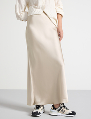 Lindex - Skirt Mary - satin skirts - light beige - 1