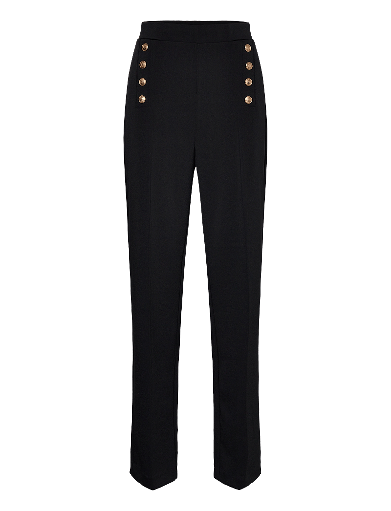 Lindex - Trousers Penny - straight leg trousers - black - 1