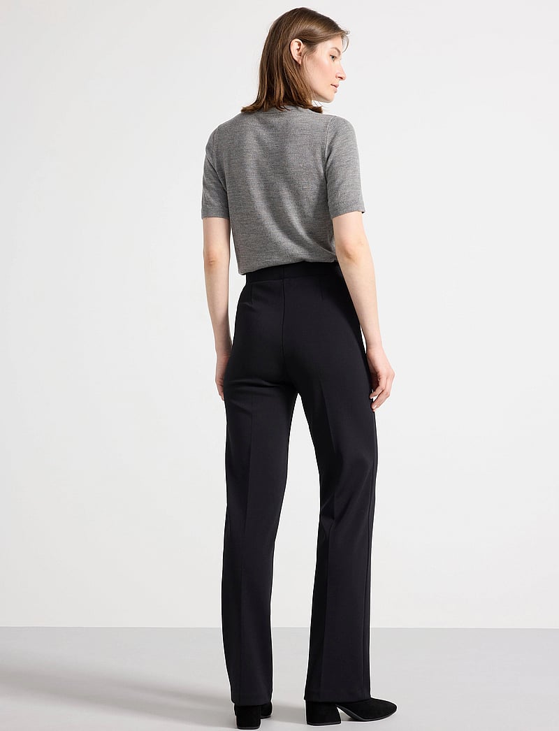 Lindex - Trousers Penny - straight leg trousers - black - 3