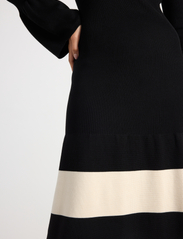 Lindex - Dress Zelda - strikkede kjoler - black - 6
