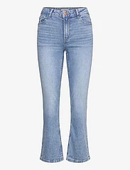 Lindex - Trouser Karen cropped fresh bl - utsvängda jeans - light denim - 0
