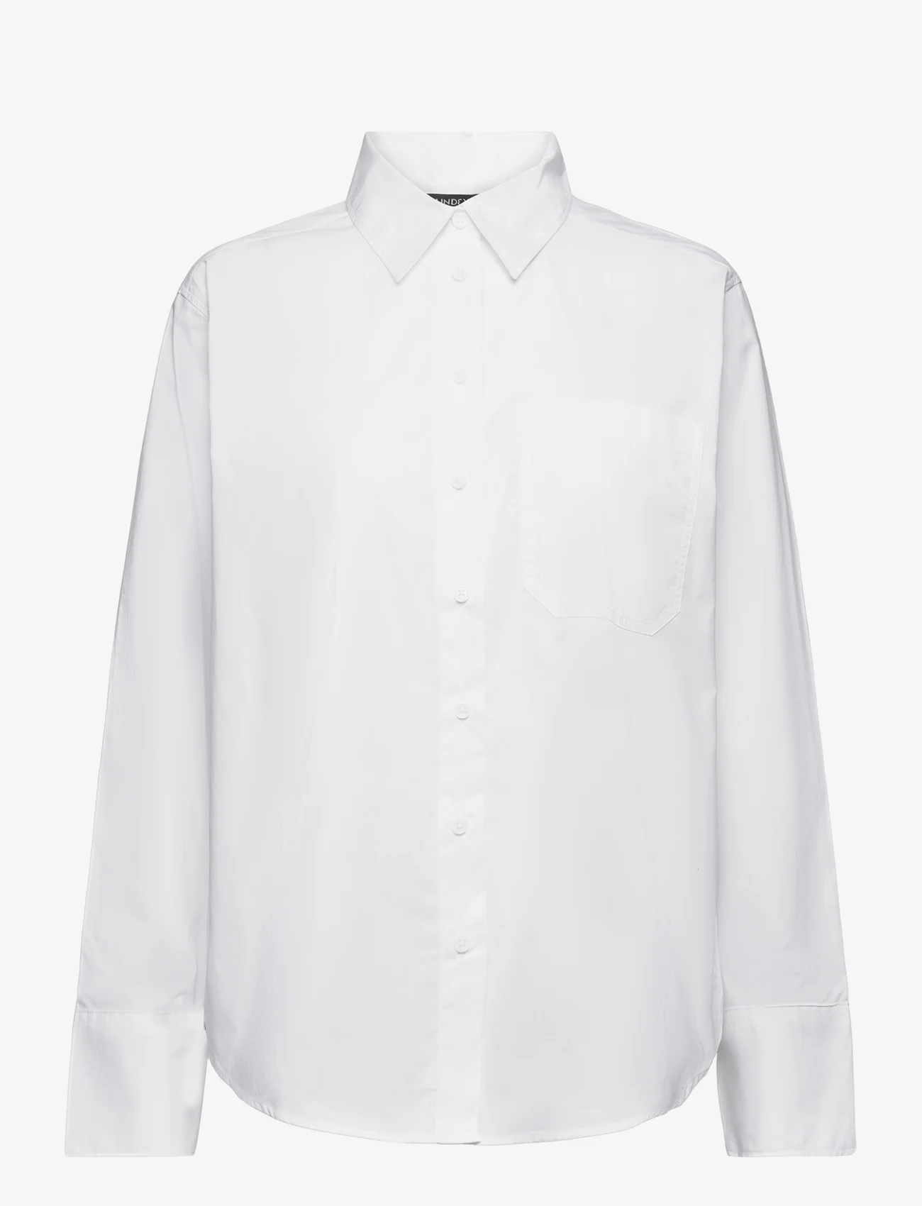 Lindex - Shirt April - langærmede skjorter - white - 0