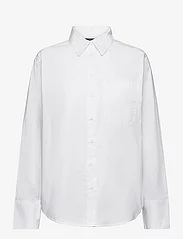 Lindex - Shirt April - langærmede skjorter - white - 0