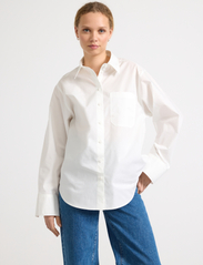Lindex - Shirt April - long-sleeved shirts - white - 2