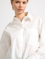 Lindex - Shirt April - long-sleeved shirts - white - 5