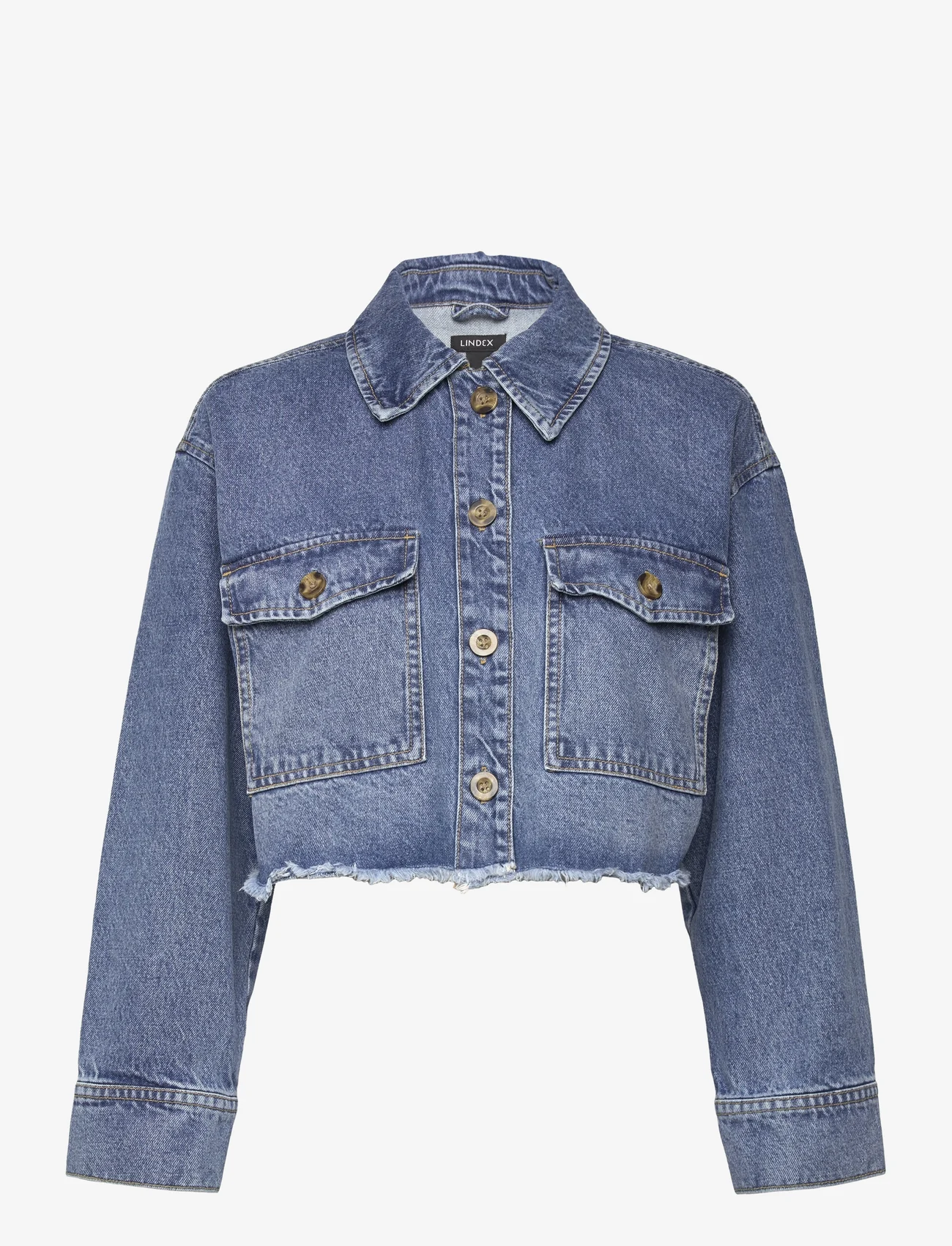 Lindex - Jacket Soraya - spring jackets - denim blue - 0