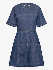 Lindex - Dress Melinda - džinsinės suknelės - denim blue - 0