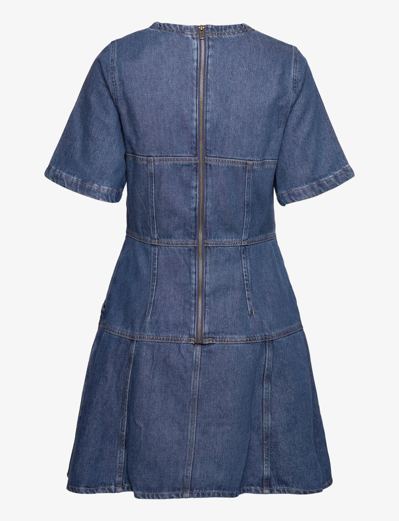 Lindex - Dress Melinda - džinsa kleitas - denim blue - 1