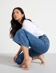 Lindex - Trousers denim Jackie cr retro - brede jeans - denim blue - 6