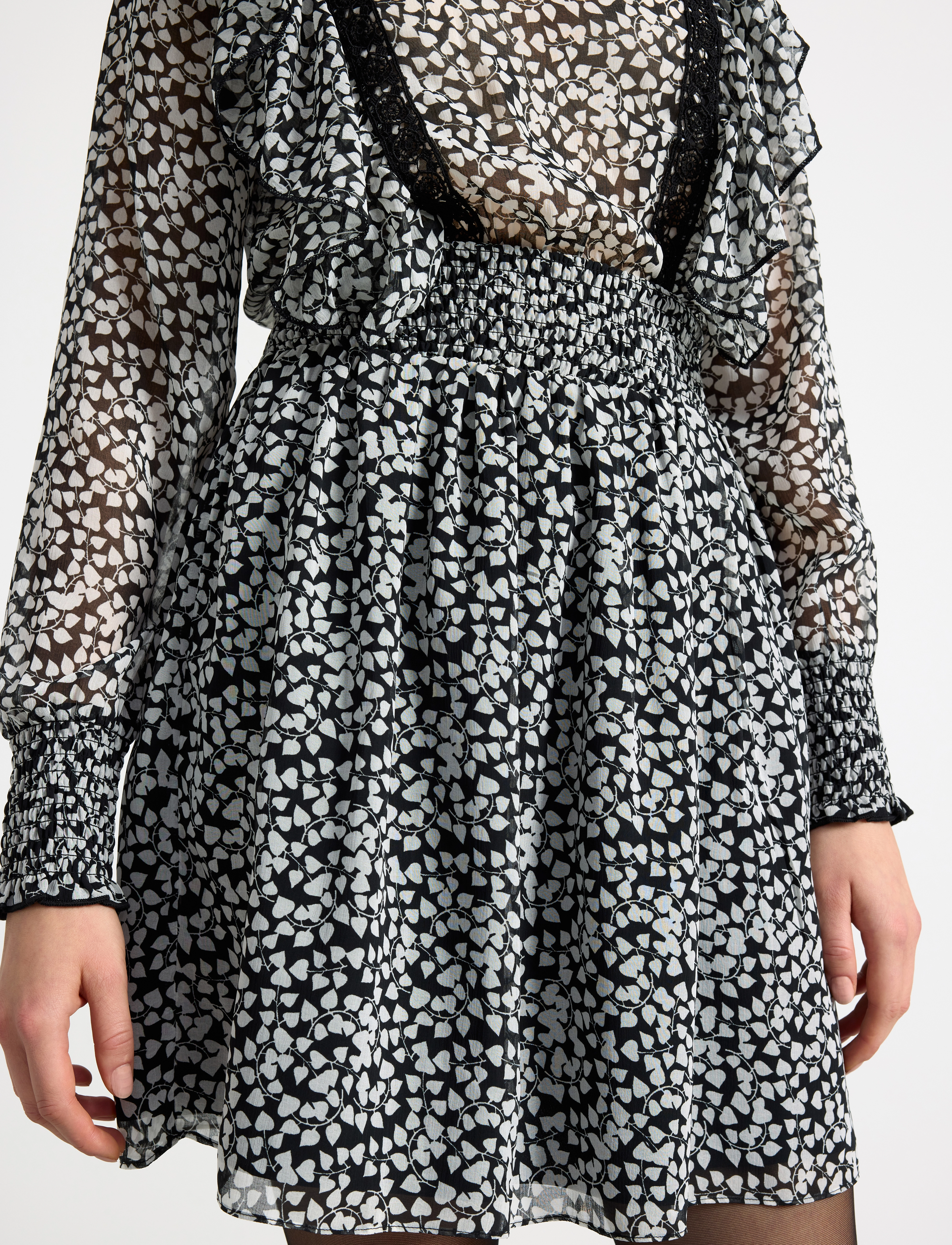 Lindex - Dress Lorna - laveste priser - black - 5