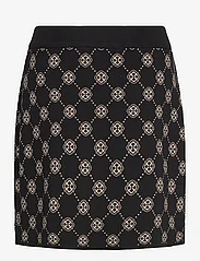 Lindex - Skirt Meja knitted - kootud seelikud - black - 1