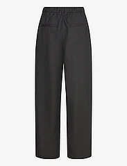 Lindex - Trouser Ragna with pleats - spodnie lniane - black - 1