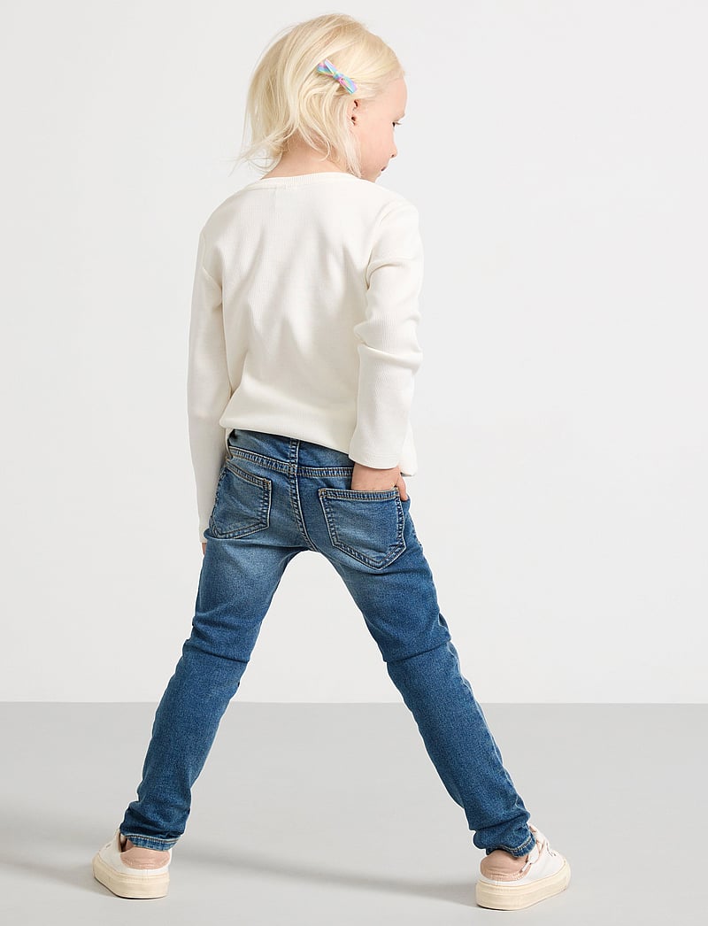 Lindex - Trousers denim Unicorn - liibuvad teksad - denim - 3