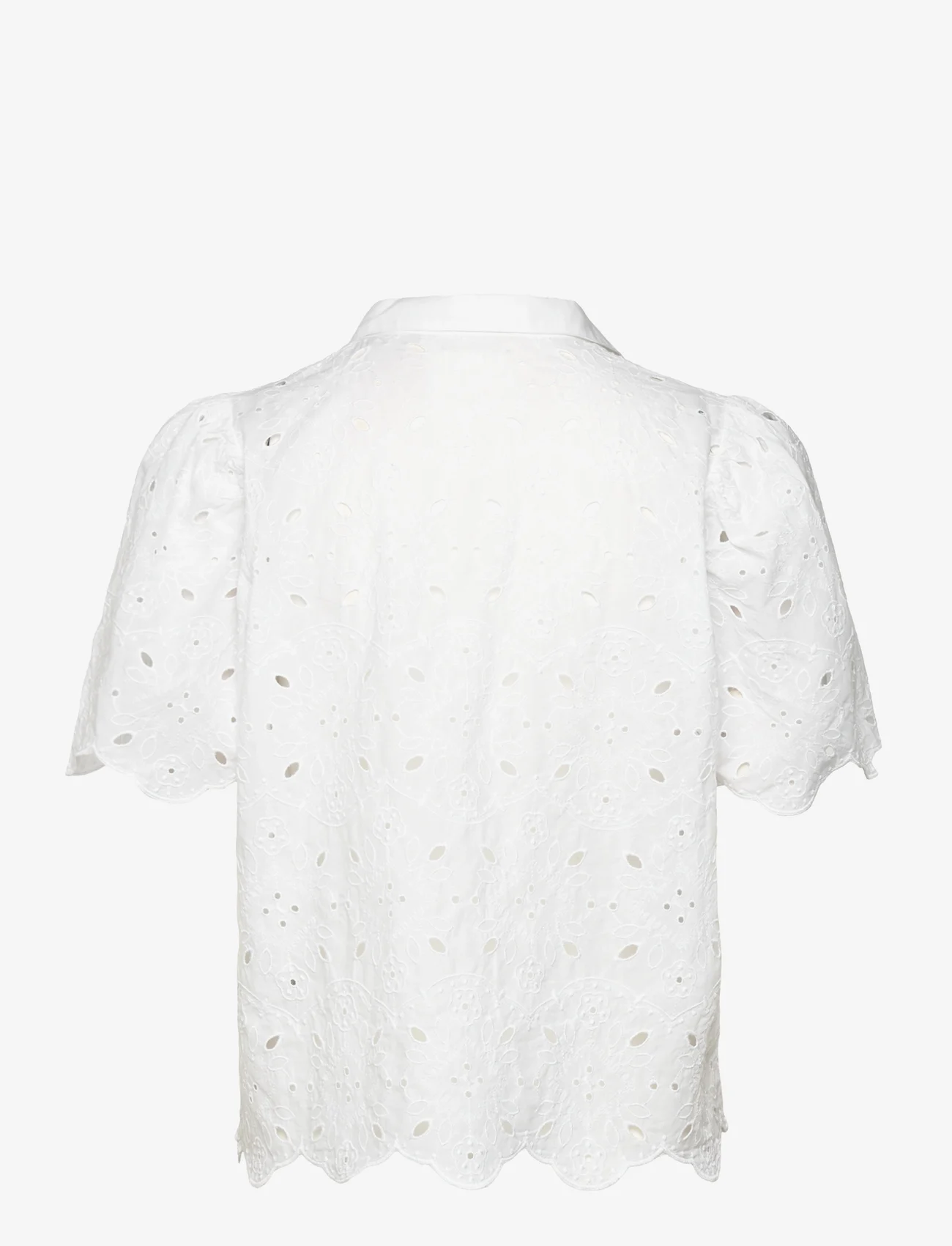 Lindex - Blouse Mara - short-sleeved blouses - white - 1