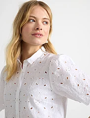 Lindex - Blouse Mara - short-sleeved blouses - white - 5