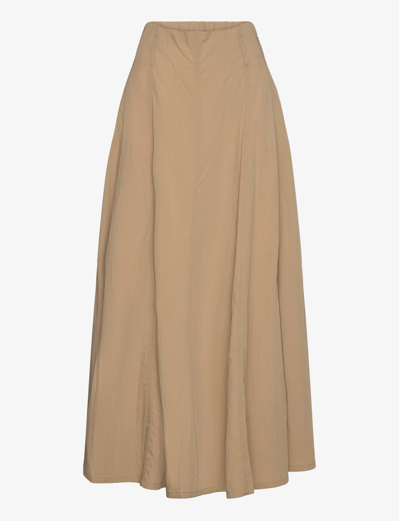Lindex - Skirt Anja - midi kjolar - dark beige - 0