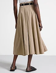 Lindex - Skirt Anja - vidutinio ilgio sijonai - dark beige - 3