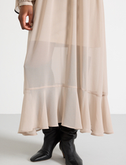 Lindex - Dress Blossom - festklær til outlet-priser - light dusty beige - 9