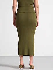 Lindex - Skirt Josefina - knitted skirts - dusty green - 4