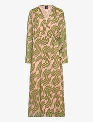 Lindex - Dress Elly - kietaisumekot - green - 0