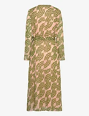 Lindex - Dress Elly - omslagskjoler - green - 1