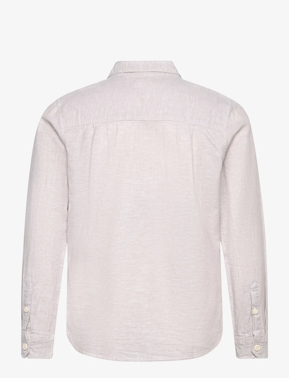 Lindex - Shirt linen blend - langærmede skjorter - light grey - 2