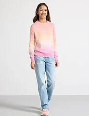 Lindex - Sweater Knitted Graded colors - trøjer - pink - 3