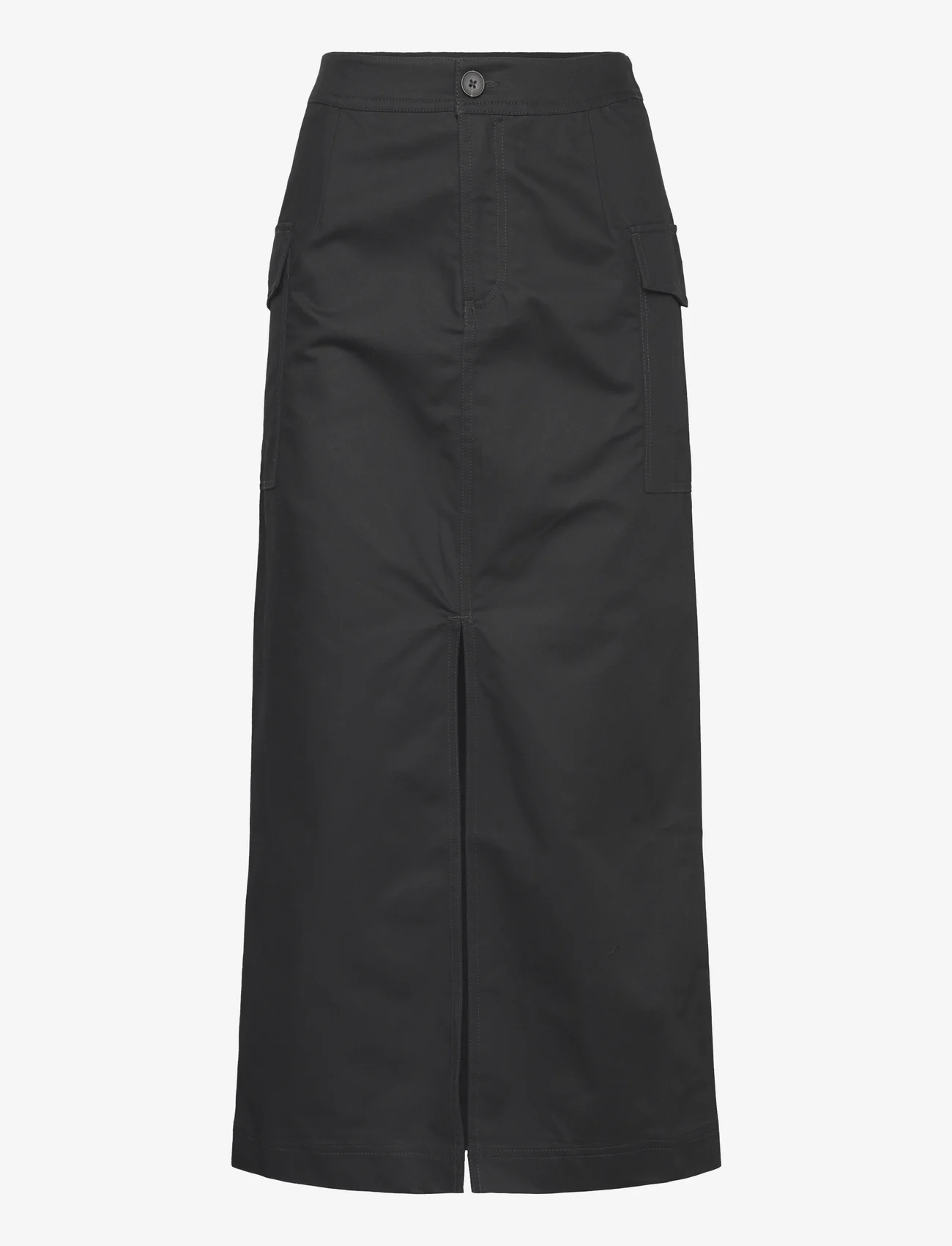 Lindex - Skirt Selma - midi kjolar - black - 0
