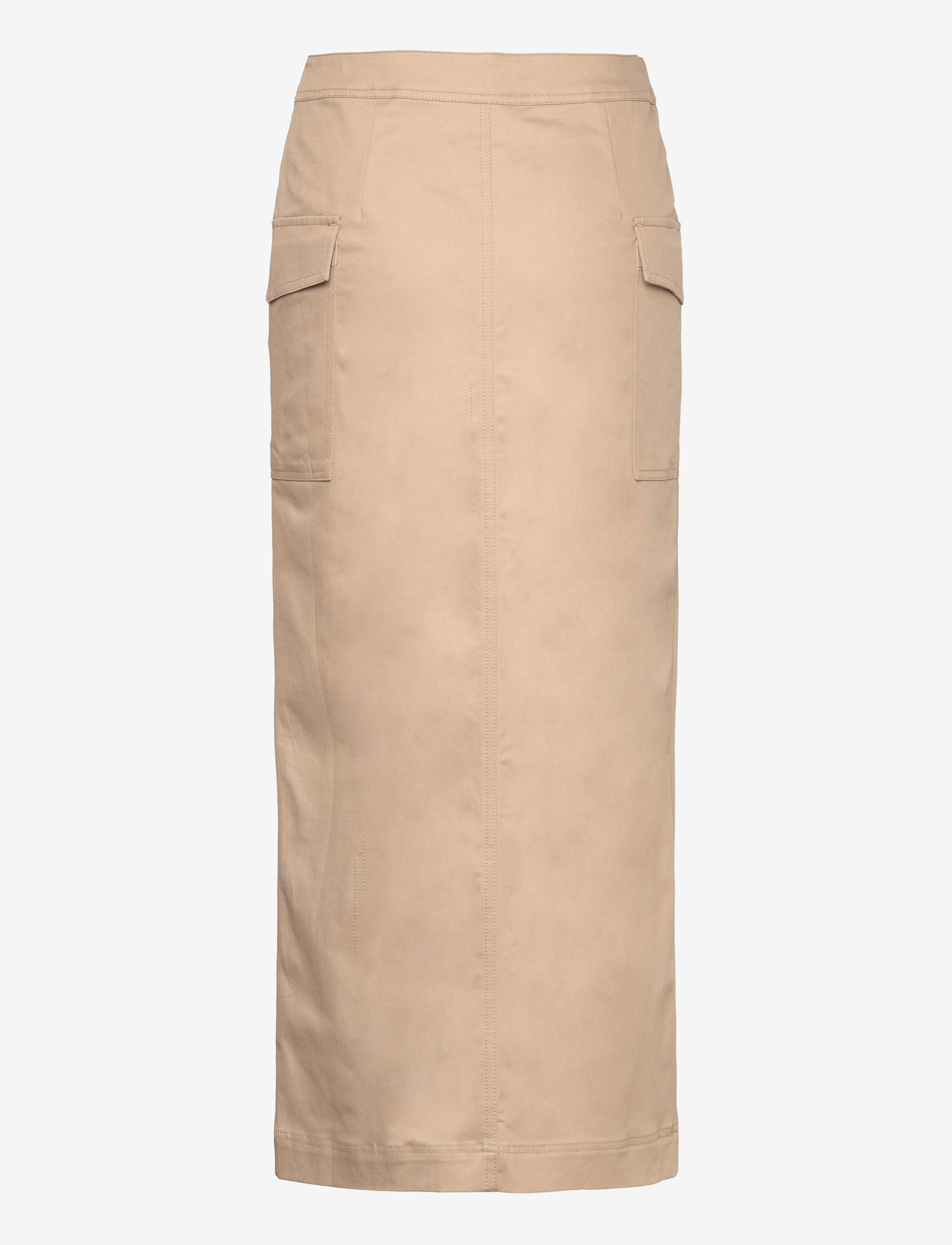 Lindex - Skirt Selma - midi kjolar - dark dusty beige - 1