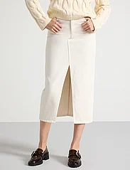 Lindex - Skirt Tovalina - vidutinio ilgio sijonai - white - 2