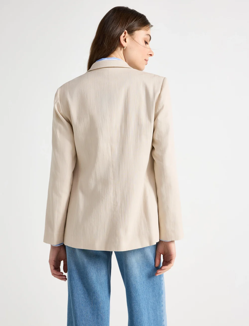 Lindex - Blazer Haley - einreihige blazer - light beige - 3