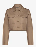 Jacket Jessica - DARK DUSTY BEIGE